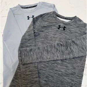 Under Armour long sleeve athletic shirts set
